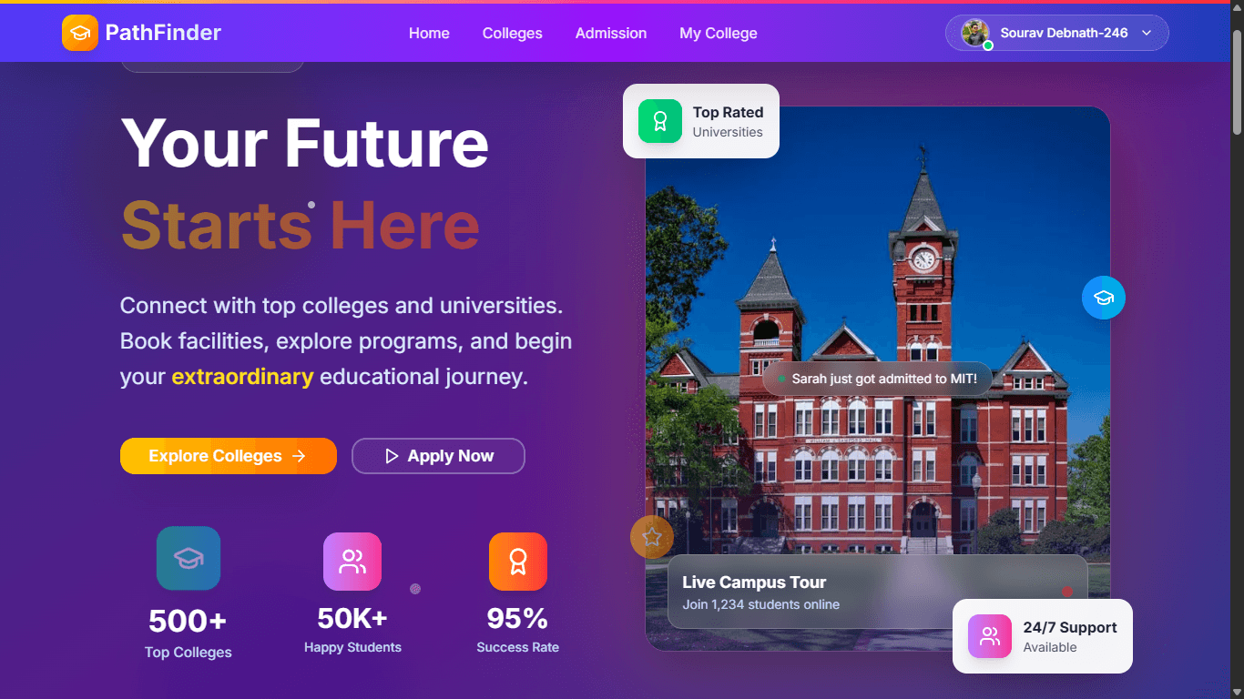 PathFinder - Auth System
